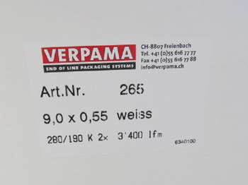 Piezas de recambio para Máquina de impresión 5 x UMREIFUNGSBAND VERPAMA: foto 3