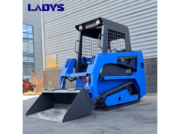 Minicargadora nuevo LADYS Free Shipping Mini Skid Steer Loader Compact Track Electric/Diesel Chinese Mini Skid Steer Loader For Sale With Mini Skid Steer Attachments 4 In 1 Bucket: foto 4
