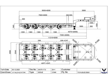Semirremolque góndola rebajadas nuevo YALCIN: foto 4