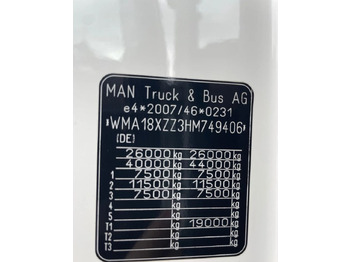 Camión caja abierta, Camión grúa MAN TGX 26.460 HDS, PALFINGER PK 180002-EH, PILOT!: foto 5