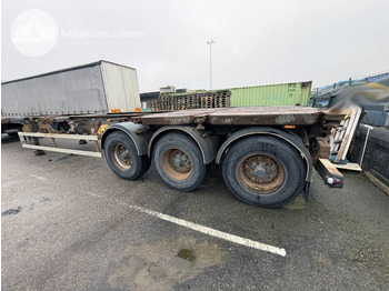 Semirremolque portacontenedore/ Intercambiable