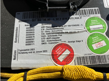 Rodillo nuevo BOMAG DE BW 120 AD-5 Stage V/Tier 4f: foto 4 Rodillo nuevo BOMAG DE BW 120 AD-5 Stage V/Tier 4f: foto 4