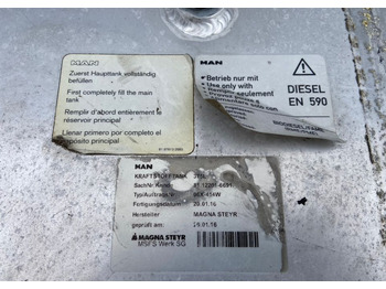 Depósito de combustible para Camión Zbiornik paliwa MAN TGX TGS 375 litrów bak: foto 4 Depósito de combustible para Camión Zbiornik paliwa MAN TGX TGS 375 litrów bak: foto 4