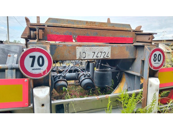 Remolque multilift/ Portacontenedores de cadenas CARDI RIMORCHIO CARDI SCARRABILE PNEUMATICO: foto 4