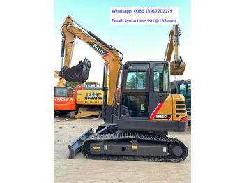 Miniexcavadora Sany SY 55C SANY SY50 SY55 SY60 SY75 SY135: foto 3 Miniexcavadora Sany SY 55C SANY SY50 SY55 SY60 SY75 SY135: foto 3