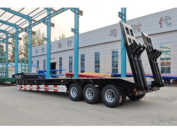 Semirremolque góndola rebajadas para transporte de equipos pesados nuevo TITAN Low Bed Semi Trailer for Sale in Zambia: foto 2