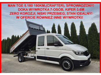 Furgoneta basculante MAN TGE 5.180