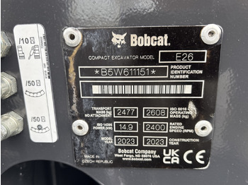 Leasing de BOBCAT E26 BOBCAT E26: foto 5