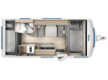 Caravana nuevo Fendt Bianco Activ 515 SKF GFK, Shower- + Safety-Paket: foto 2 Caravana nuevo Fendt Bianco Activ 515 SKF GFK, Shower- + Safety-Paket: foto 2