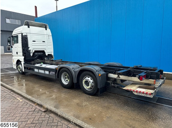 Camión portacontenedore/ Intercambiable MAN TGX 26 440 6X2, EURO 6, Dhollandia, BDF: foto 4