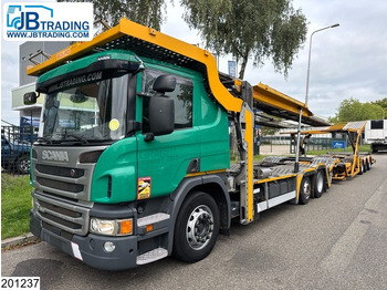 Camión portavehículos SCANIA P 450