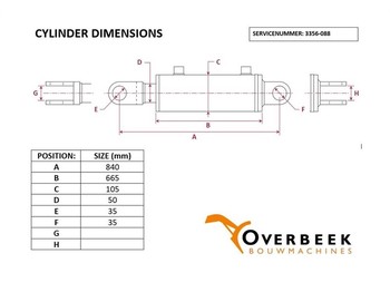 Hidráulica Atlas - Lifting cylinder/Hubzylinder/Hefcilinder: foto 4