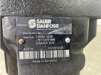 Hidráulica para Maquinaria de construcción Sauer Danfoss 51D080AD2N-Drive motor/Fahrmotor/Rijmotor: foto 4