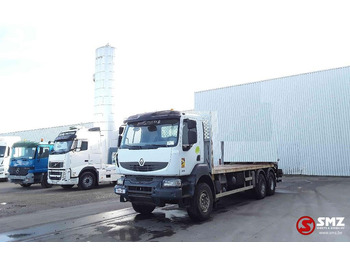 Camión caja abierta, Camión grúa Renault Kerax 380 6x4 chassis: foto 2