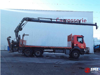 Camión caja abierta, Camión grúa Renault Kerax 430 Hiab 211Ep4 +remote: foto 4