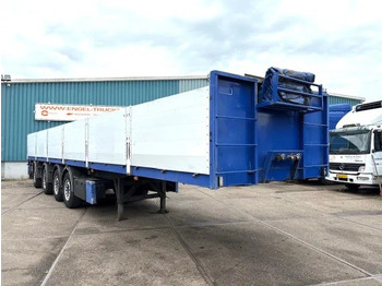 Semirremolque plataforma/ Caja abierta Kwb KWB P-504-STI-H 4-AXLE FLATBED TRAILER (SAF AXLES / 2x STEERING AXLE / 2x LIFT-AXLE / ALUMINIUM SIDE BORDS /ABS-EBS): foto 2