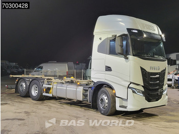 Camión portacontenedore/ Intercambiable Iveco S-Way 510 6X2 Retarder Full Air Lift Axle BDF Euro 6: foto 3