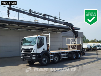 Leasing de Iveco Trakker 410 8X4 HIAB 211 EP-4 HIDUO Crane Steelsuspension Euro 6 Iveco Trakker 410 8X4 HIAB 211 EP-4 HIDUO Crane Steelsuspension Euro 6: foto 1