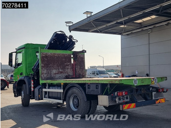 Camión caja abierta, Camión grúa Mercedes-Benz Arocs 1830 4X2 Hiab 122 ES-3 HIPRO Kran Crane Big-Axle Euro 6: foto 2