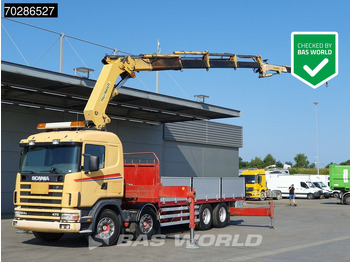 Camión caja abierta SCANIA 124