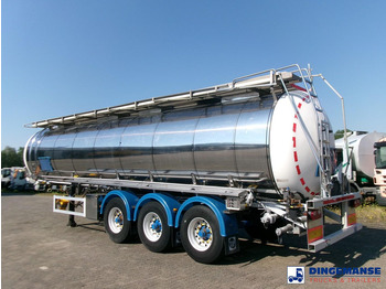 Semirremolque cisterna Feldbinder Chemical tank (non-ADR) inox 30 m3 / 1 comp + pump: foto 4 Semirremolque cisterna Feldbinder Chemical tank (non-ADR) inox 30 m3 / 1 comp + pump: foto 4