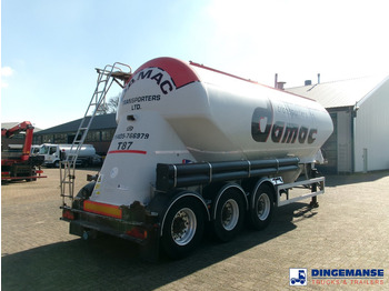 Semirremolque cisterna Feldbinder Powder tank alu 36 m3 / 1 comp: foto 4