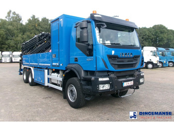 Camión grúa Iveco AD260T33 EEV 6X4 + Hiab 377 E5 Hipro Jib 70 X-4: foto 2