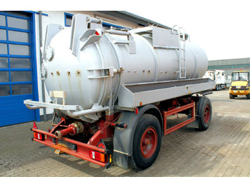 Remolque cisterna 2-Achs Haller 12m³ Saug u. Druck Anhänger Ex-ADR: foto 4