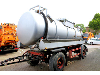 Remolque cisterna 2-Achs Haller 12m³ Saug u. Druck Anhänger Ex-ADR: foto 2 Remolque cisterna 2-Achs Haller 12m³ Saug u. Druck Anhänger Ex-ADR: foto 2