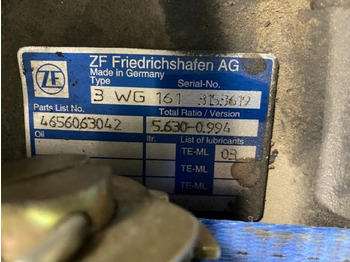 Transmisión para Equipo de manutención ZF 3WG161: foto 5