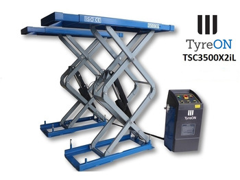 Equipo de taller TSC3500X2iL In floor scissor lift - Double extensions: foto 4