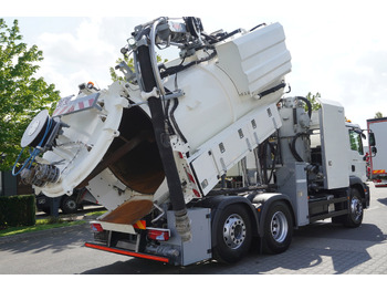 Limpieza de alcantarillado MAN TGM 26.340 E6 / RIVARD sewage cleaner 11.8 m3 / 170 tho. km / steered axle: foto 3