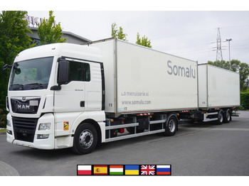 Camión caja cerrada MAN TGX