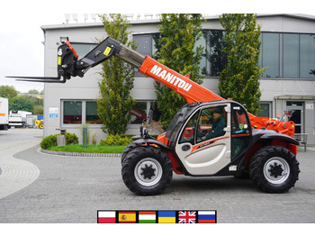 Cargadora de ruedas telescópica MANITOU MT 730 H