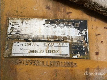 Cargadora de ruedas CATERPILLAR 938H