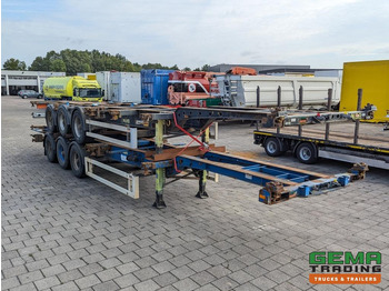 Semirremolque portacontenedore/ Intercambiable Krone SD 3-Assen BPW DrumBrakes - All Connections - Package of 2 (O1883): foto 4 Semirremolque portacontenedore/ Intercambiable Krone SD 3-Assen BPW DrumBrakes - All Connections - Package of 2 (O1883): foto 4