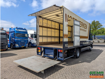 Camión lona Mercedes-Benz ATEGO 1222 L 4x2 Slaapcab Euro5 - Standkachel - Schuifzeilen/Gesloten Bak 6.5m +  laadklep 1500kg: foto 2
