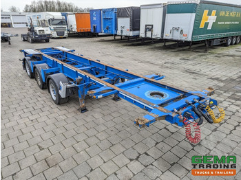 Semirremolque portacontenedore/ Intercambiable Renders ROC16.27 3-Assen SAF Schijfremmen - X-Steering - 30FT: foto 2
