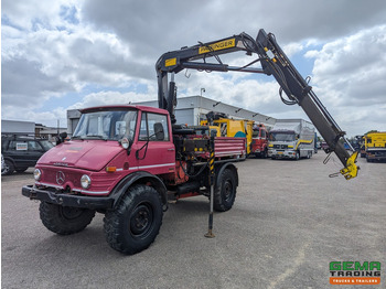 Camión grúa UNIMOG