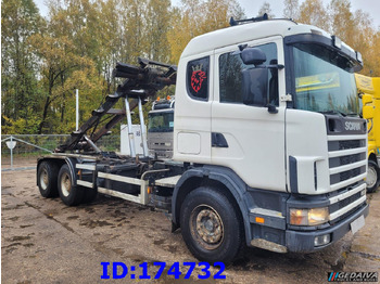 Camión con equipo de cable SCANIA 144 - 6x4 - Full Steel - Big Axles - 3 Pedals: foto 4