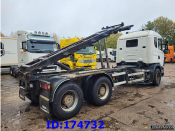 Camión con equipo de cable SCANIA 144 - 6x4 - Full Steel - Big Axles - 3 Pedals: foto 5