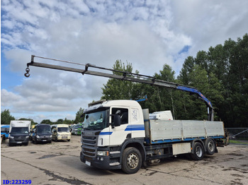 Camión caja abierta SCANIA P 450