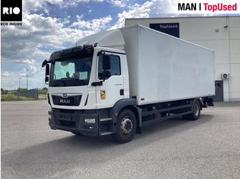 Camión caja cerrada MAN TGM