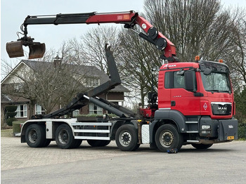 Leasing de MAN TGS 41.400 8X4 WIDESPREAD!!HMF 22TM KRAAN/HAAK!!TOP!! MAN TGS 41.400 8X4 WIDESPREAD!!HMF 22TM KRAAN/HAAK!!TOP!!: foto 3