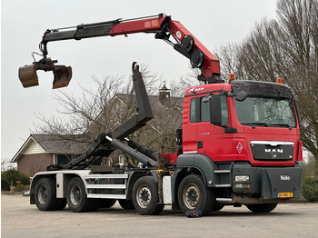 Leasing de MAN TGS 41.400 8X4 WIDESPREAD!!HMF 22TM KRAAN/HAAK!!TOP!! MAN TGS 41.400 8X4 WIDESPREAD!!HMF 22TM KRAAN/HAAK!!TOP!!: foto 1