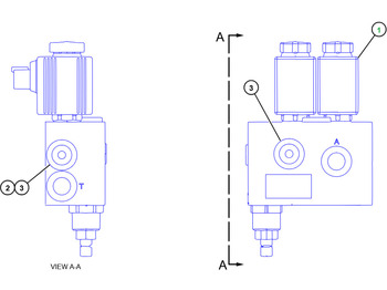 Válvula hidráulica CATERPILLAR