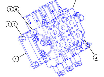Válvula hidráulica CATERPILLAR