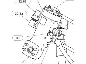 Válvula hidráulica CATERPILLAR
