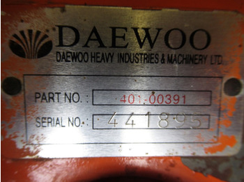Reductor de giro para Maquinaria de construcción Daewoo 401-00391 -: foto 2 Reductor de giro para Maquinaria de construcción Daewoo 401-00391 -: foto 2