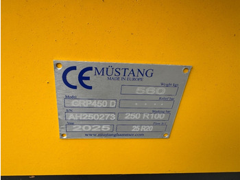 Pinza de manipulación para Maquinaria de construcción Mustang GRP 450 D: foto 2